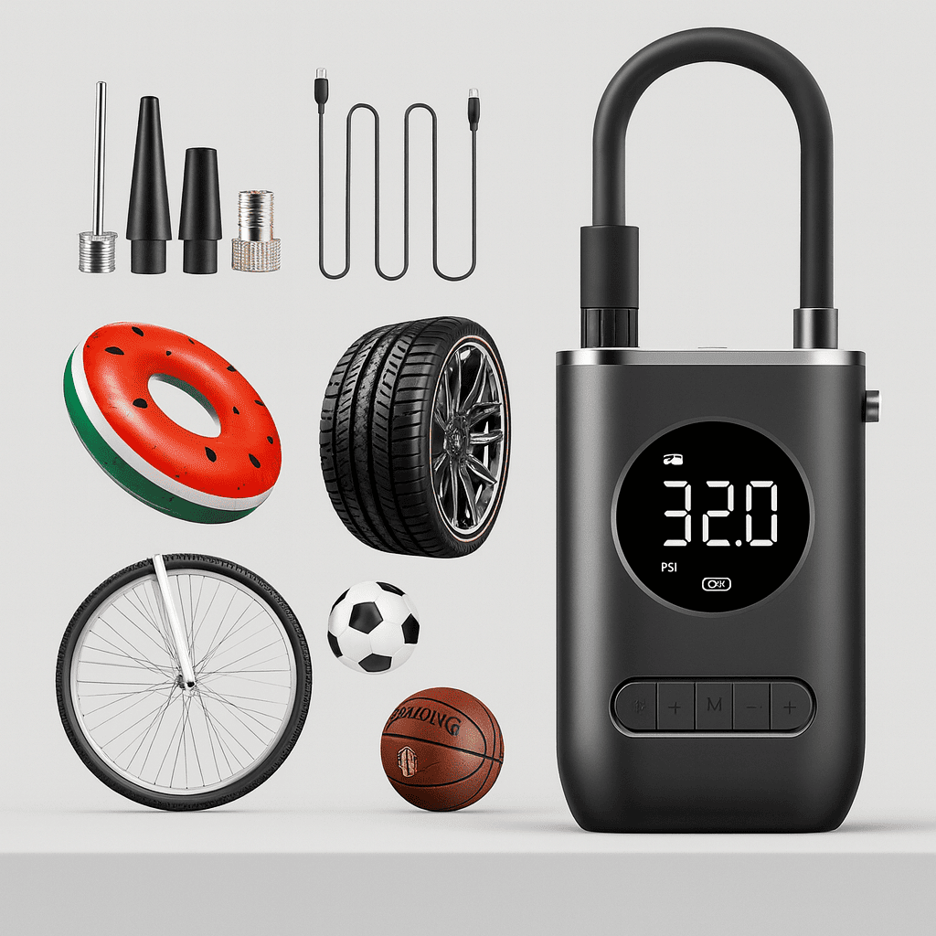 Bomvink AirPro - Infla tus ruedas en segundos, estés donde estés