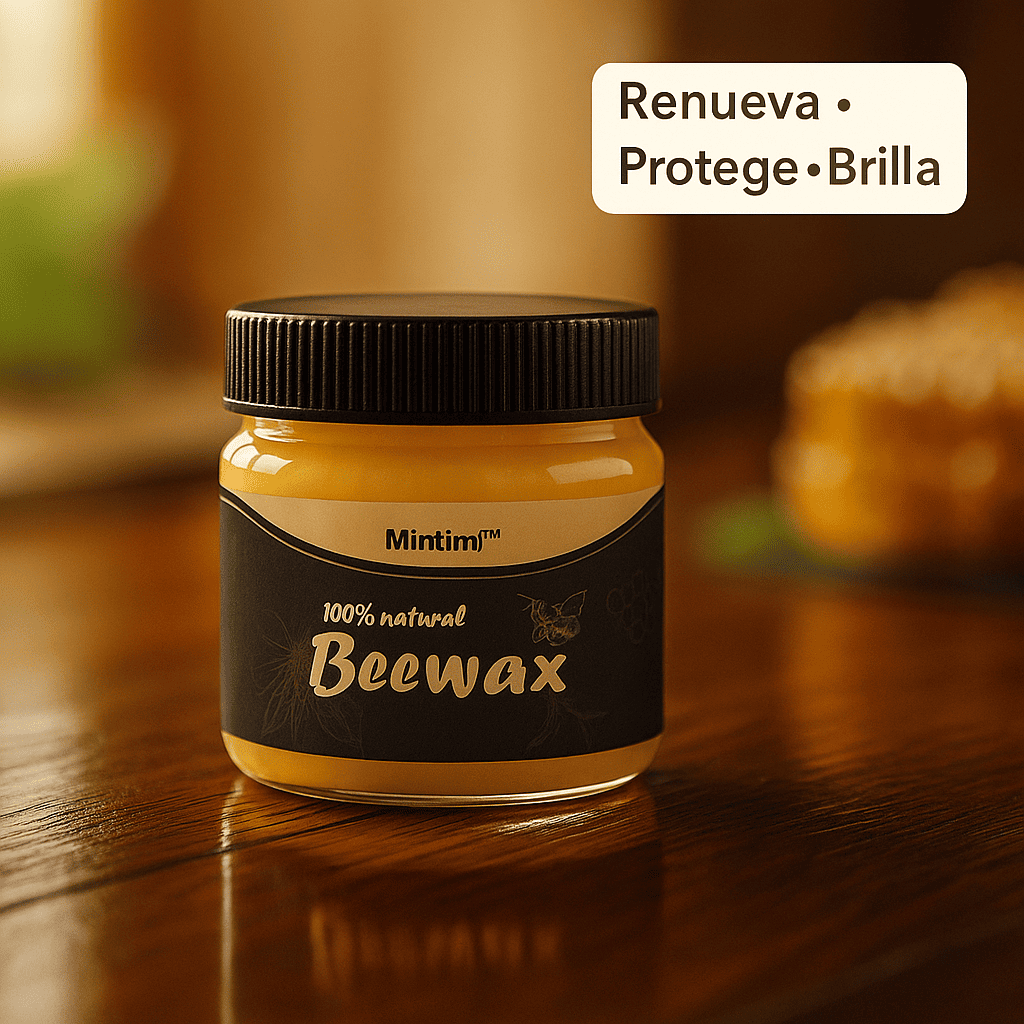 BeeWax™ - Restaurador Natural de Madera