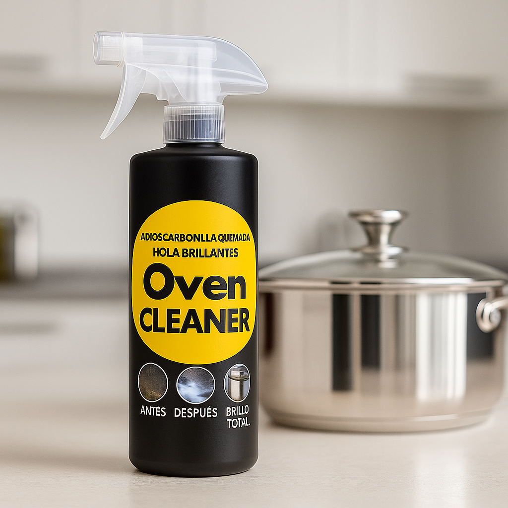 Oven Cleaner Dile adiós a la carbonilla y devuelve el brillo original a tus ollas en minutos