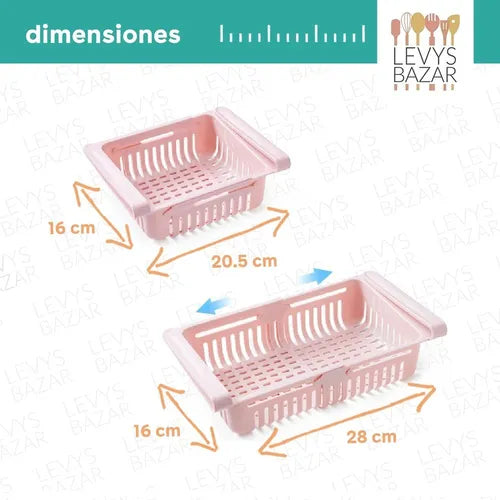 FridgeSmart™ – Organizador Ajustable Premium