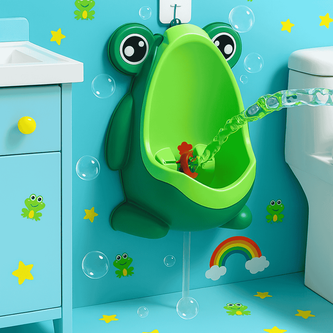FroggyPipi™ ¡La forma más divertida de enseñarles a ir al baño como grandes!