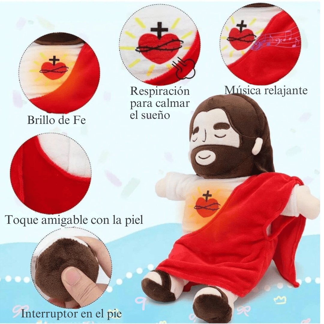 El Peluche de Jesús que Respira: Duerme con la Paz de Dios