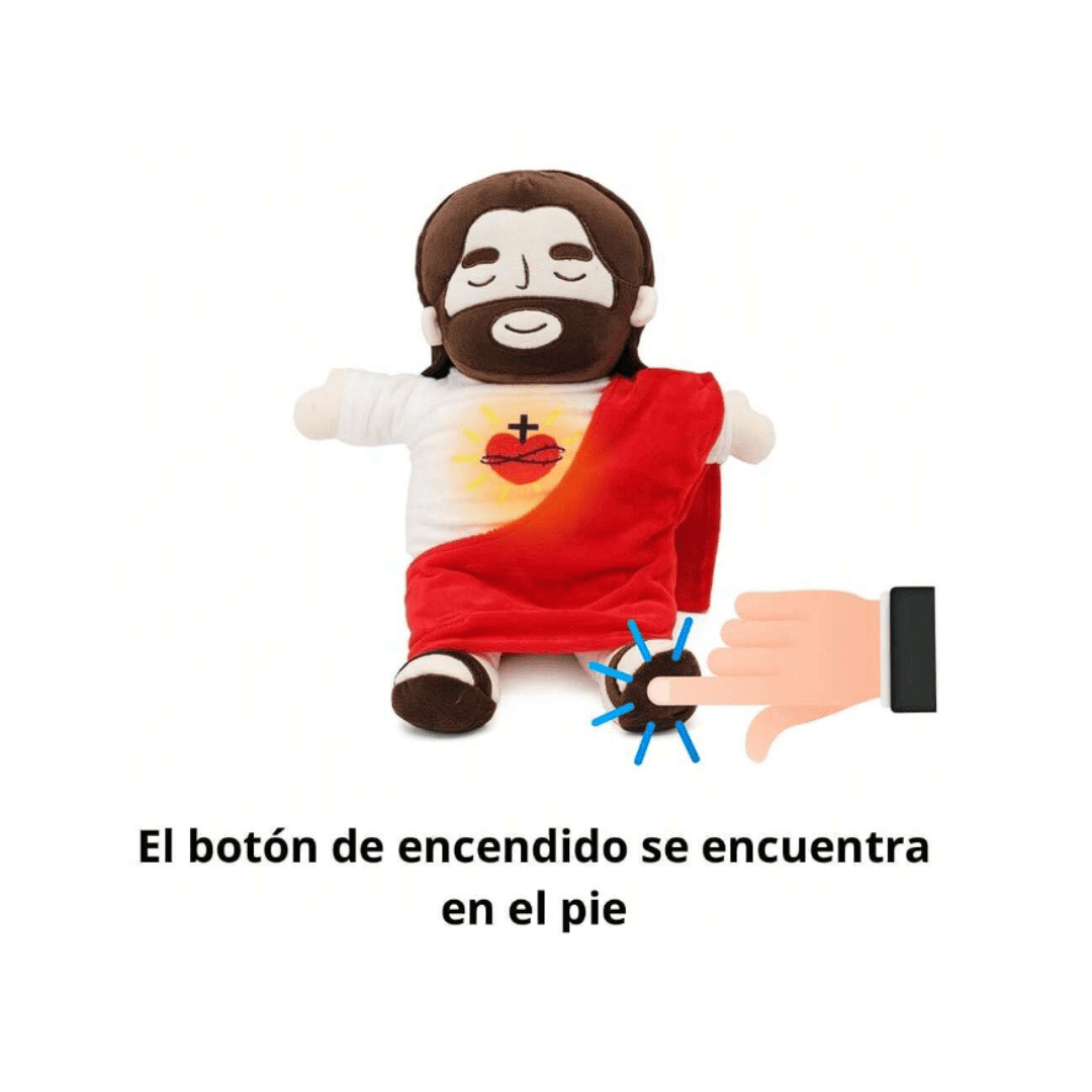 El Peluche de Jesús que Respira: Duerme con la Paz de Dios