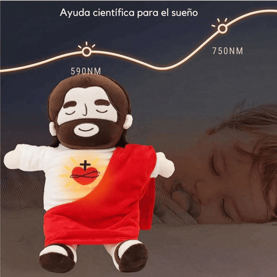 El Peluche de Jesús que Respira: Duerme con la Paz de Dios