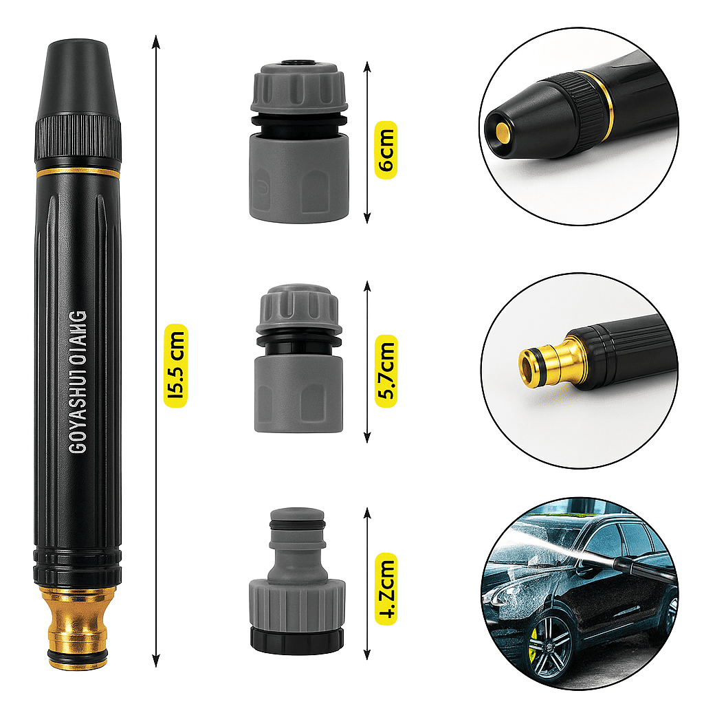 HydroJet Max - Poder de limpieza sin motor, sin complicaciones.