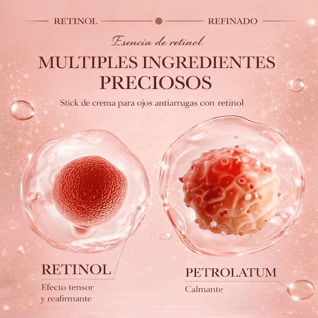 SADOER Retinol - Despídete de las Ojeras y Bolsas en Minutos