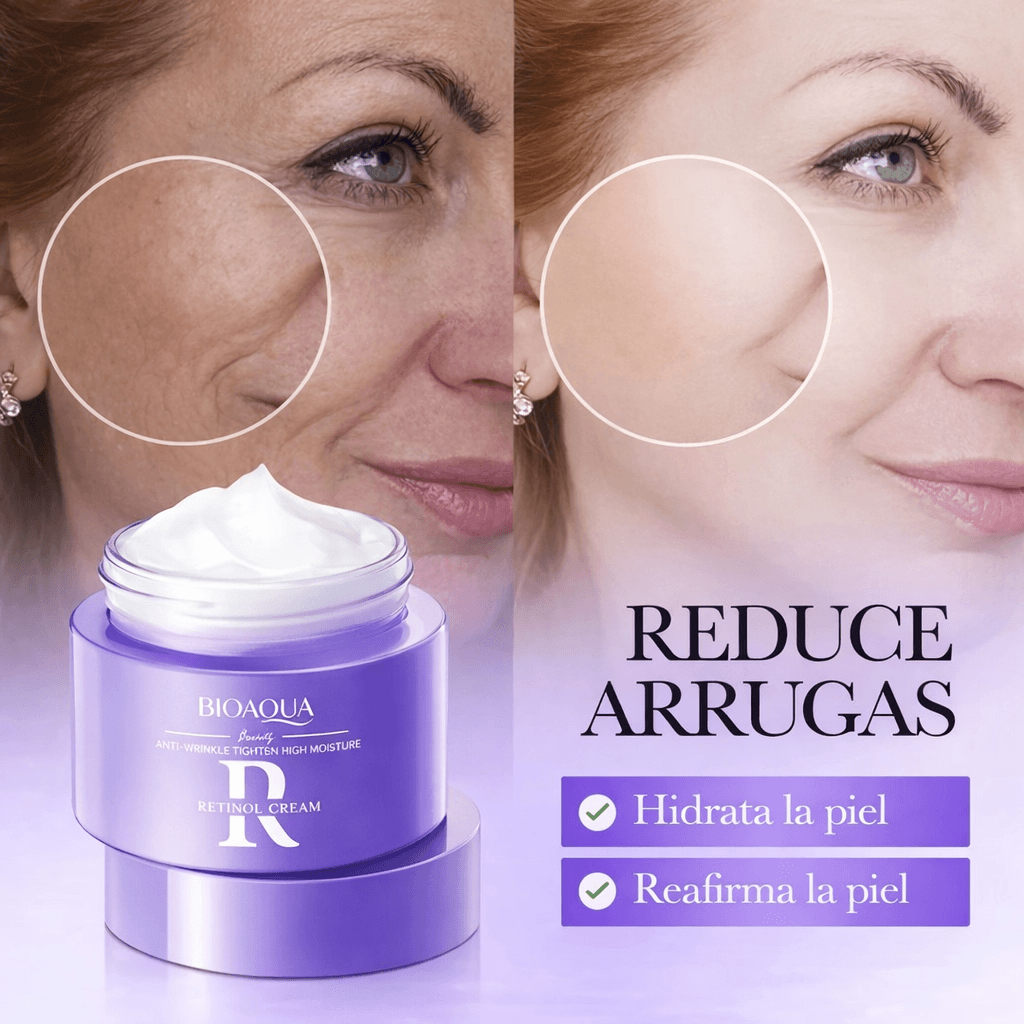Crema Facial Retinol Bioaqua – Piel Más Lisa y Joven