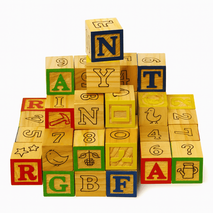 Juego didáctico de madera 48pcs - Impulsa el Desarrollo de tu Hijo Desde Casa