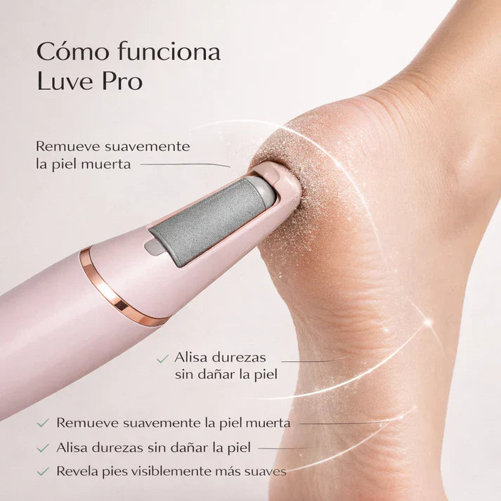 Removedor Exfoliador de Callos Eléctrico LuvePro