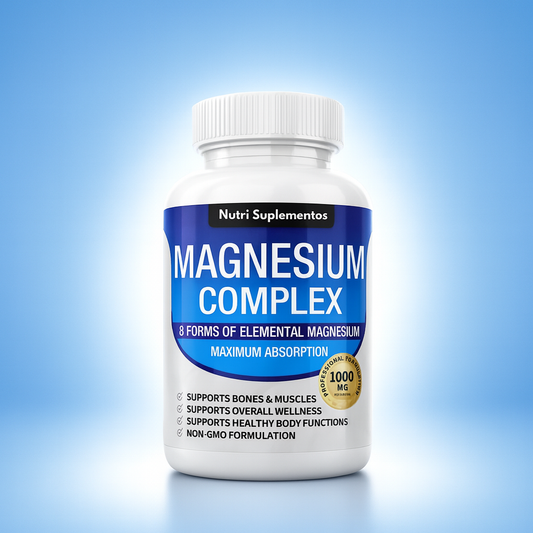 Magnesium Complex 60 cápsulas - Energía, descanso y bienestar en una sola cápsula