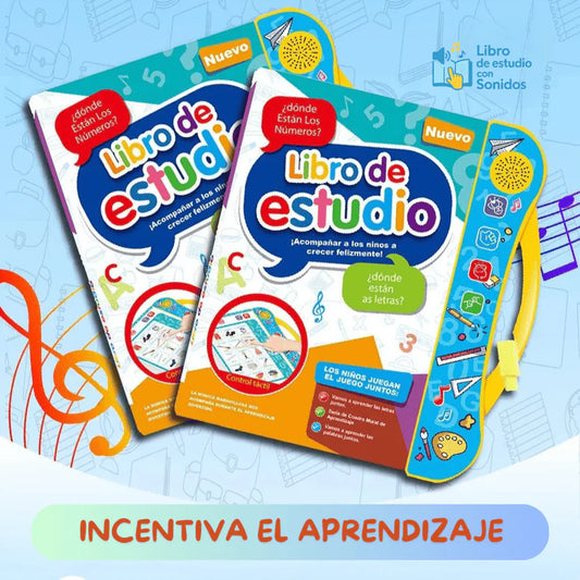 Libro de Estudio- El libro interactivo que transforma el aprendizaje en un juego divertido