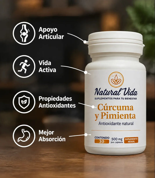 Curcuma y Pimienta