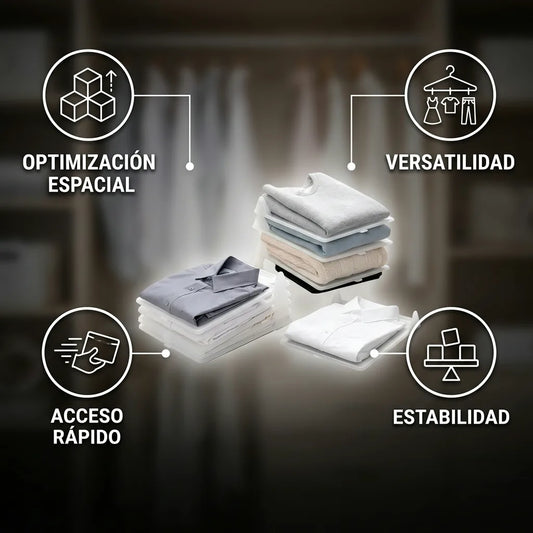 10X Organizadores de camisas Premium